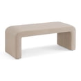 thumbnail image 5 of Better Homes & Gardens Juliet Velvet Banc, Beige, 5 of 5