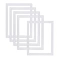 thumbnail image 1 of Unique Bargains Cadre Photo Magnétique 8x10, 5 Pcs Cadre Magnétique Cadres Photo Magnétiques Réutilisables pour Réfrigérateur, Blanc, 1 of 7