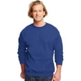 thumbnail image 1 of Hanes Ultimate Coton Chandail Molletonné à Col Rond pour Adulte, TG, Bleu Royal Foncé, 1 of 1