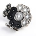 thumbnail image 1 of Têtes de Rechange pour Rasoirs Électriques pour Hommes Tête à 9 Lames Remplaçable Alternée Flottante Lavable Rasoir Électrique Tête de Rasoir (Argent), 1 of 7