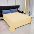 thumbnail image 4 of Solid Color Bed Sheet Person Bed Sheet Washed Quilt Sheet, 4 of 6