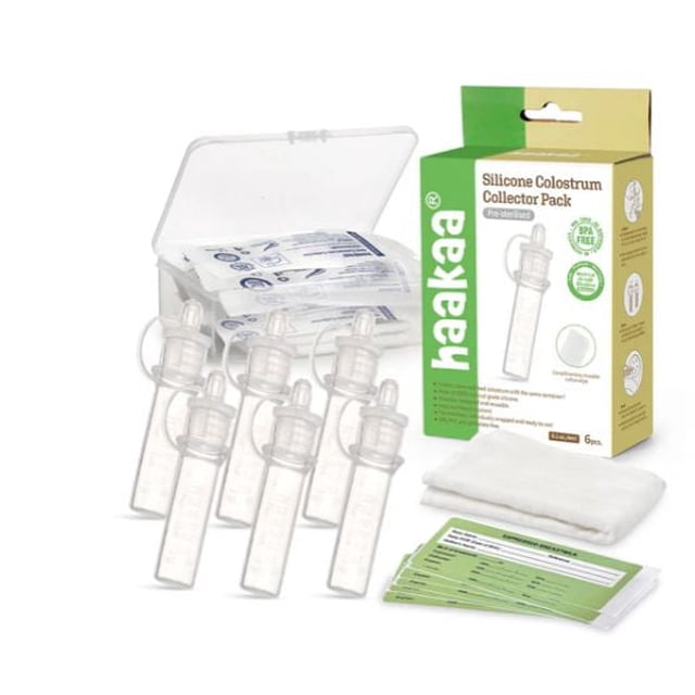 haakaa Silicone Colostrum Collector Set