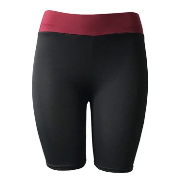 Agiferg Shorts de Sport Élastiques pour Femmes Séchage Rapide Respirant Cyclisme Course