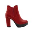 thumbnail image 3 of Unique Bargains Bottes Chelsea à Plateforme à Talons Hauts Épais à Fermeture Éclair pour Femmes, 3 of 8