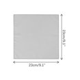 thumbnail image 2 of INSPIRE CHIC Men's Cotton Handkerchiefs Solid Color Pocket Square for Men Grey One Size, 2 of 4