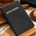 thumbnail image 1 of Fwttom Paper Notebook, A7 Pocket Notebook Compact Portable Notebook Thick Leather Journal Small Mini Concise Notebook, 1 of 6