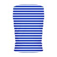 thumbnail image 3 of Plebaso Womens Slim Striped Tank Tops Sleeveless Crewneck Ruched Blouses Summer Casual Basic Tee Tops, 3 of 4