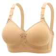 thumbnail image 1 of Compression Bra for Women Stretchy Sports Bras for Women Women's Oversized Non Steel Hoop Sweat Wicking Breathable And Beautiful Back Without Steel Hoop Gathering Bra With Adjustable Upper Support For, 1 of 4