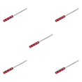 thumbnail image 1 of ZheElen Retractable Flagpole Compact And Lightweight Guiding And Displaying Banners red 5Set, 1 of 6