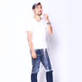 thumbnail image 2 of Esquirla Clear Raincoat Hooded Waterproof Windproof Jacket Button Closure Coat Raincoat - XL, 2 of 6