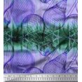 thumbnail image 1 of Soimoi Polyester Crepe Fabric Men & Hot Air Balloon Holiday Print Fabric by Yard 52 Inch Wide, 1 of 3