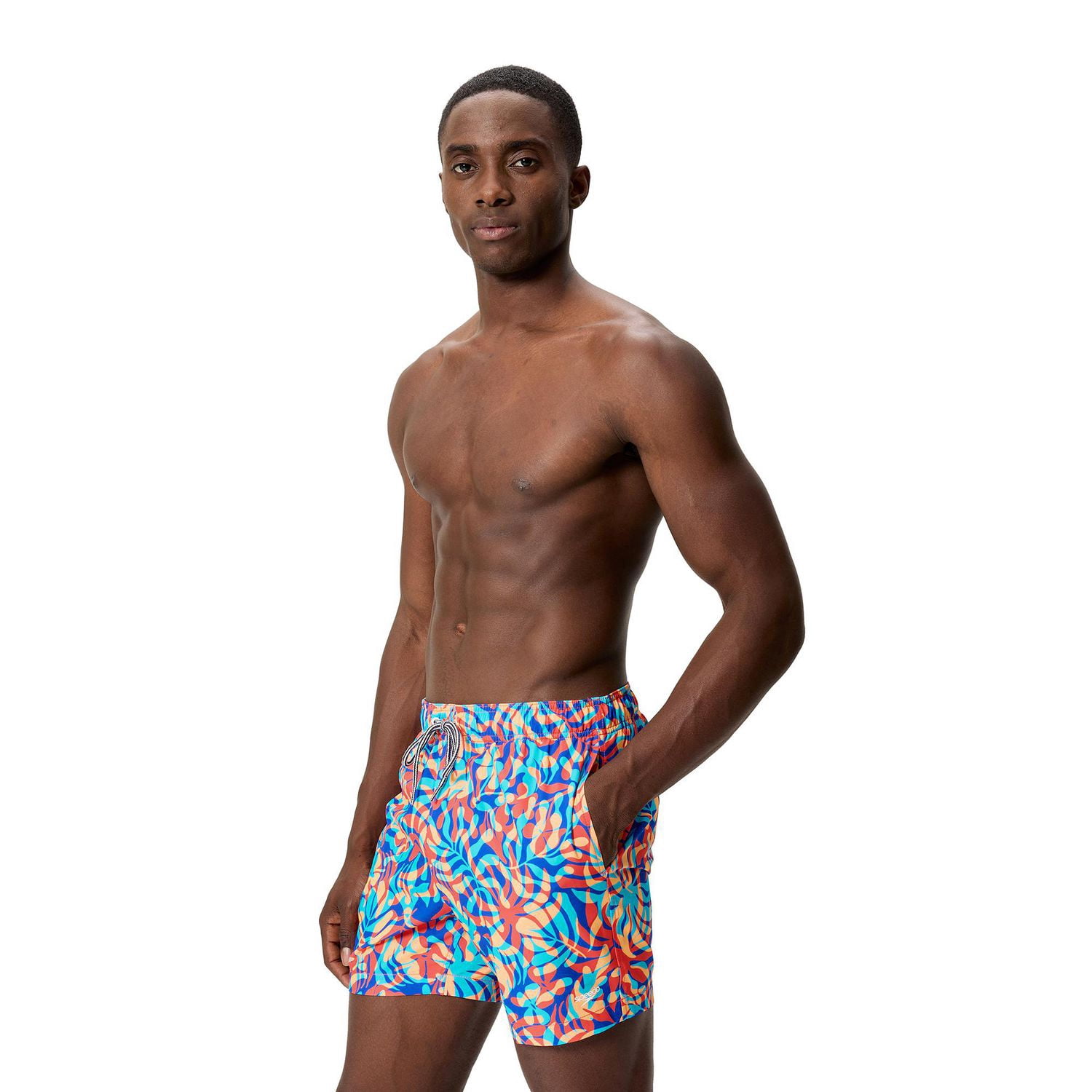 Short de bain 16 po avec imprimé « Groove Tide » Speedo pour hommes