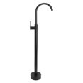 thumbnail image 3 of Freestanding Bathtub Faucet, Shower Mixer Tap High Durability Elegant Style  For Column Type Basin Black, 3 of 8