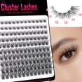 thumbnail image 2 of HSHDLDF Lash Clusters Eyelash Extension 120Pcs Natural Cluster Lashes Extensions Wispy D Curl Individual Lashes Fluffy 8MM-16MM Cluster DIY Lash Extension at Home ALICROWN, 2 of 7