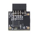 thumbnail image 2 of TPM Module, MS 4462 12-1Pin Replacement High Stability TPM 2.0 Security Module Motherboard Accessory SLB 9670  for PC for  10 11, 2 of 7