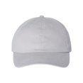 thumbnail image 1 of Brushed Twill Cap, Adjustable, Light Grey, 1 of 1