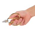 thumbnail image 3 of Scissors, Large Golden Handle Jewelry Making Tool Office , Jewelry Maker For Jewelry Repair Worker, 3 of 8