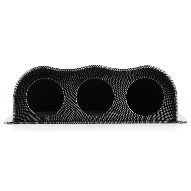 Support de Tableau de Bord Jauge Pod, Support de Tableau de Bord Jauge Pod 2 Po Triple 3 Trous Support Universel Accessoire Auto