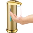 thumbnail image 4 of EGNMCR Automatic Soap Dispenser Touchless Soap Dispenser Hand Soap Dispenser Battery Operated Touchless Hand Dispenser Stainless Steel Dish Soap Dispenser For Kitchen Automatic Soap Dispenser, 4 of 7