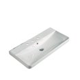 thumbnail image 2 of American Imaginations 31.89-in. W 3H8-in. Ceramic Top Set In White Color - Overflow Drain Incl. AI-30777, 2 of 9