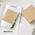 thumbnail image 4 of 400 Sheets Non Sticky Notes Blank 3.2x3.2 inch Non-Sticky Notes Paper Memo Cube Refill Memo Sheets Scratch Pads Organized Tiny Sticky Notes, Inspirational Notepads, Bulk Schools Supplies, White, 4 of 9