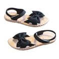 thumbnail image 2 of Baby Sandals Summer Baby Girls Solid Color Soft Sole Shoes, 2 of 6
