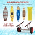 thumbnail image 4 of Soozier Kayak Cart with Adjustable Width and Large Wheels, Red, 4 of 9