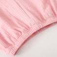 thumbnail image 4 of Timegard Baby Girl Clothes Cute Ruffle Loose Comfy Pjs Shorts Summer Casual Solid Color Cotton Shorts, 4 of 5