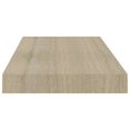 thumbnail image 3 of vidaXL Floating Wall Shelf Oak 50x23x3.8 cm MDF, 3 of 4