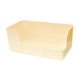 thumbnail image 3 of Bunblic Litter Box Potty Pee Pan Tray Corner Toilet Box Pet Toilet for Cat Small Animals Rats Cage Accessories Beige, 3 of 8