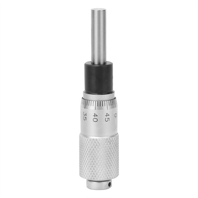 0.01mm Accuracy Silver Colour Inner Diameter Measuring Tool, Round Type Micrometer, Metal 0-13mm Inside Micrometer, For Measurement Tool Measurement Gauge Flat Head