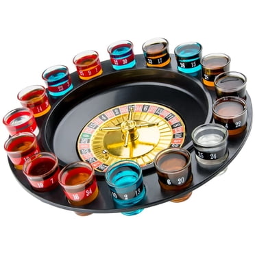 Rhode Island Novelty 13" ROULETTE SPIN AND SHOT GAME