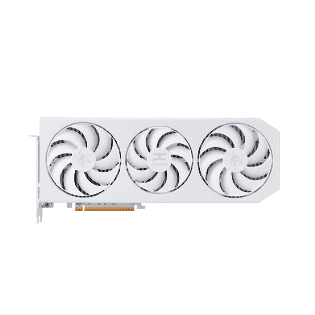 PowerColor Hellhound Radeon RX 9070 XT 16GB GDDR6 PCI Express 5.0 x16 Graphics CARD Hellhound Spectral White AMD Radeon RX 9070 XT 16GB GDDR6