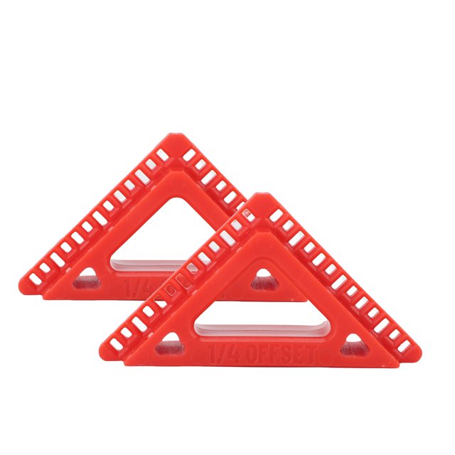 Outil de Révélation de Bordure, Boîtier de Porte Efficace et Jig de Révélation de Bordure Léger 2 Pcs Précis pour Menuiserie