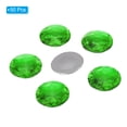 thumbnail image 3 of Unique Bargains 40mm Flat Back Round Acrylic Rhinestones, 50 Pack Plastic Circle Gems for Jewelry Making Costume, Green, 3 of 6