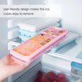 thumbnail image 2 of Silicone Ice Cube Tray Ice Cube Mold Container Frozen Cubes 24 Compartments with Lid for Bars Households Party, 2 of 8