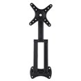 thumbnail image 3 of Fdit Support tv Pivotant, Support Mural Inclinable Pivotant Support Support pour Téléviseur Plat 10-27 Pouces Écran LED LCD, 3 of 7