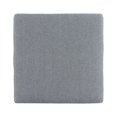 thumbnail image 4 of Linon Morningside Ottomane d'Extérieur en Bois d'Acacia avec Coussin Gris, Naturel, 4 of 9