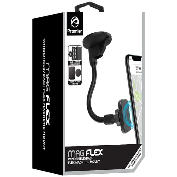 Support flexible de fenêtre magnétique