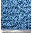 thumbnail image 1 of Soimoi Cotton Voile Fabric Crown Victorian Style Print Fabric by The Yard 42 Inch Wide, 1 of 3