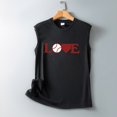 thumbnail image 4 of Birdeem Womens Fashion Printed Vest Round-Neck Loose Sleeveless T-Shirt Pullover Tops, 4 of 5