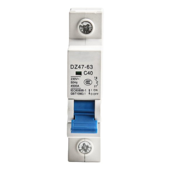 Miniature Circuit Breaker DZ47-63 Pole 40A 230V C40 C Curve