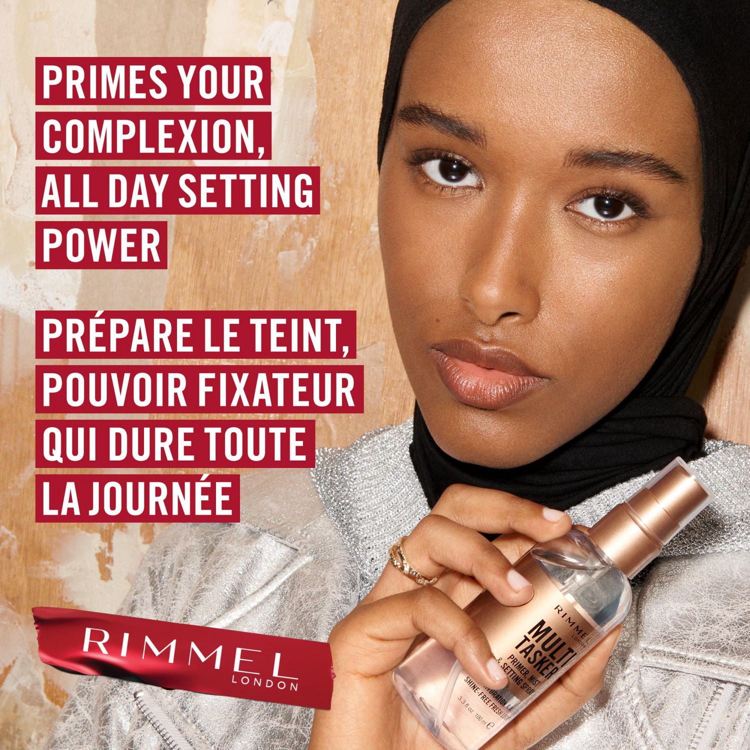 Multi-Tasker, Primer, Mist & Setting Spray, Shine-Free Finish, Primes Complexion, Refreshes Skin, All-Day Setting Power, Vegan Formula