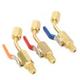 thumbnail image 3 of Refrigerant Ball Valve, Air Conditioner Ball Valve Brass  for R12 Charging Hoses, 3 of 7