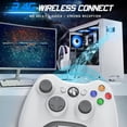 thumbnail image 3 of Wireless Controller for Xbox 360, 2.4GHZ Game Controller for 360 with Dual Vibration, 3 of 7