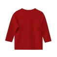 thumbnail image 4 of MeetoTime T-shirt Uni à Manches 3/4 et Col Rond pour Enfants, T-shirt pour Tout-Petits Garçons Filles 3-12 Ans, 4 of 5