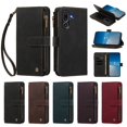 thumbnail image 4 of Samsung Galaxy M56 Wallet Cover with Zipper Pocket, Black, 4 of 6