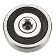 thumbnail image 3 of Unique Bargains 30x9x9mm Idler Bearing Pulley Sliding Conveyor Wheel Threaded Rod M8*12 Metal, 3 of 3