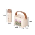 thumbnail image 3 of New Bluetooth Karaoke Sound System With Microphone, Bluetooth Speaker LED Pickup Light, Multiple Light Transformations, With A Microphone, Outdoor Speaker, 3 of 7