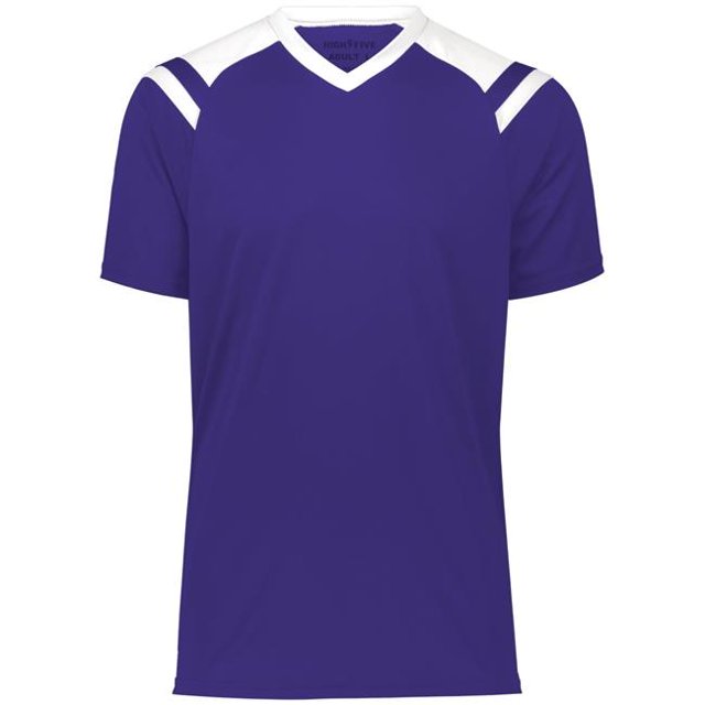Adult Sheffield Jersey, Purple & White - Large